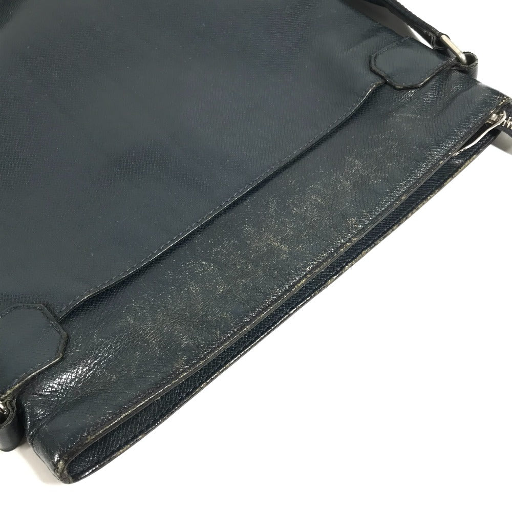 LOUIS VUITTON M32629 タイガ サシャ カバン 斜め掛け ポシェット ショルダーバッグ タイガレザー ユニセックス ボレアル ネイビー