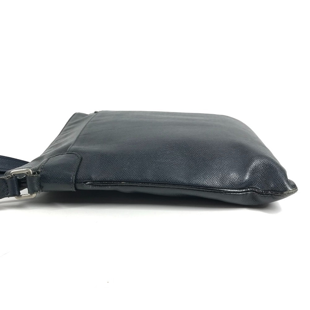 LOUIS VUITTON M32629 タイガ サシャ カバン 斜め掛け ポシェット ショルダーバッグ タイガレザー ユニセックス ボレアル ネイビー