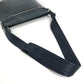 LOUIS VUITTON M32629 タイガ サシャ カバン 斜め掛け ポシェット ショルダーバッグ タイガレザー ユニセックス ボレアル ネイビー