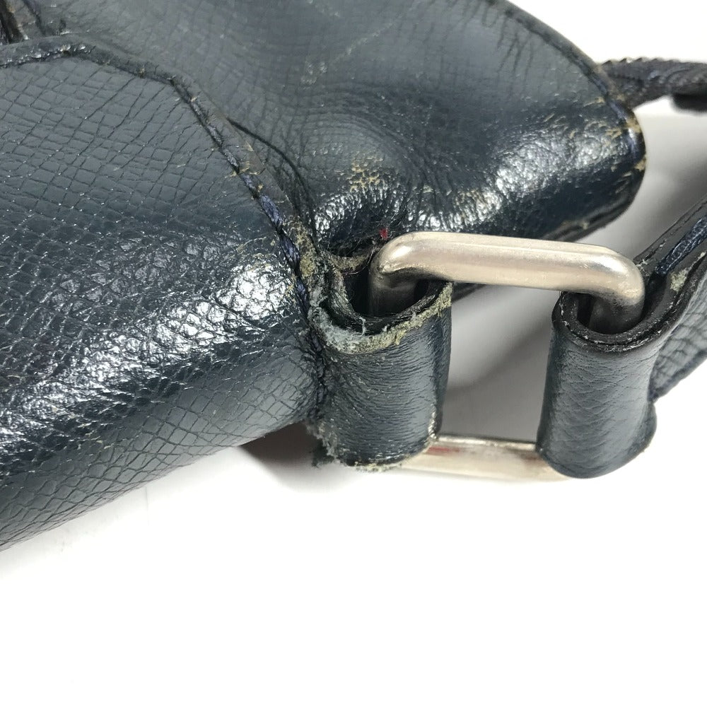 LOUIS VUITTON M32629 タイガ サシャ カバン 斜め掛け ポシェット ショルダーバッグ タイガレザー ユニセックス ボレアル ネイビー