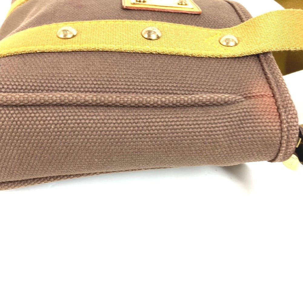 LOUIS VUITTON M40089 Antigua Cabas PM คาบาส พีเอ็ม กระเป๋าถือ กระเป๋าสะพาย กระเป๋าโท้ท แคนวาส ยูนิเซ็กส์ สีน้ำตาล