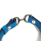 HERMES Pavane Dog Collar & Lead Set, Pair Accessories, Pet Dog, Collar, Leather, Unisex, Blue