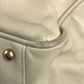 CHANEL Camellia Logo Bag Tote Bag Shoulder Bag Leather Unisex Beige