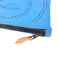 HERMES NeoBain Kanoe H PM กระเป๋าเครื่องสำอาง กระเป๋าอเนกประสงค์ กระเป๋าผ้าโพลีเอไมด์ ใช้ได้ทั้งชายและหญิง สีน้ำเงิน