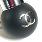 CHANEL CC Coco Mark Bicolor Folding Umbrella with Chain Case, Chain Pouch, Umbrella, Nylon, Unisex, Black