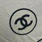 CHANEL CC Coco Mark Bicolor Folding Umbrella with Chain Case, Chain Pouch, Umbrella, Nylon, Unisex, Black