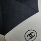 CHANEL CC Coco Mark Bicolor Folding Umbrella with Chain Case, Chain Pouch, Umbrella, Nylon, Unisex, Black