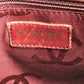 CHANEL Matelasse Quilted Wild Stitch CC Coco Mark Logo Handbag Tote Bag Leather Unisex Wine Red