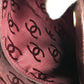 CHANEL Matelasse Quilted Wild Stitch CC Coco Mark Logo Handbag Tote Bag Leather Unisex Wine Red