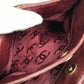 CHANEL Matelasse Quilted Wild Stitch CC Coco Mark Logo Handbag Tote Bag Leather Unisex Wine Red