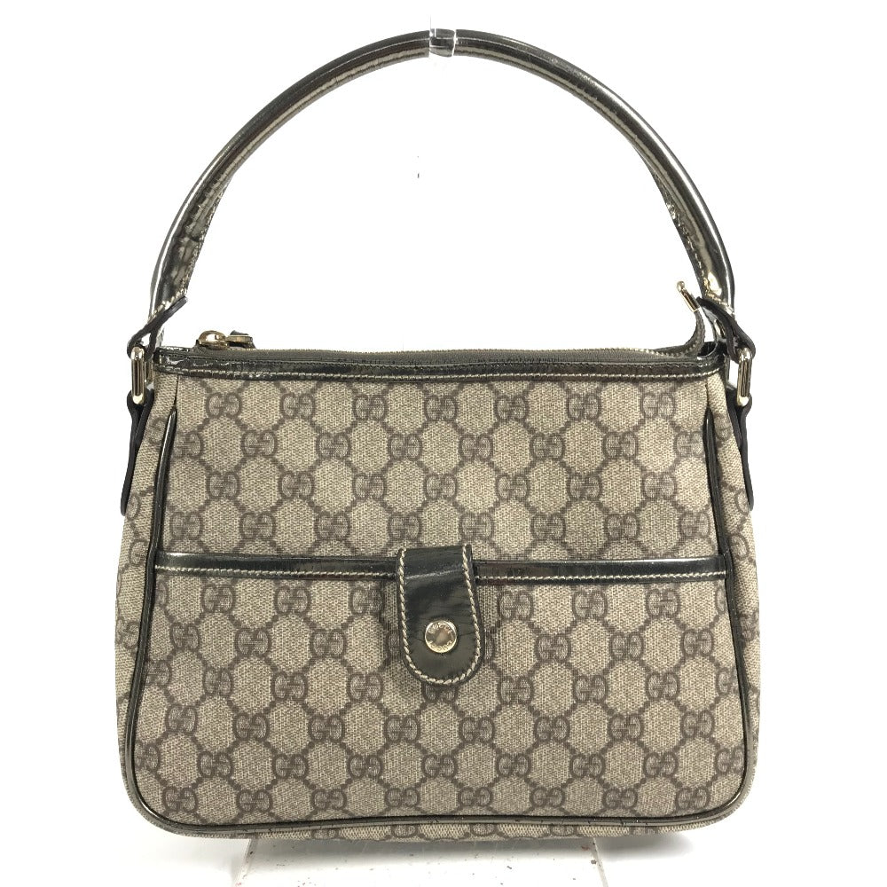 GUCCI 190258 GG Logo Shoulder Bag Handbag Shoulder Bag GG Supreme Canvas Unisex Beige