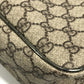 GUCCI 190258 GG Logo Shoulder Bag Handbag Shoulder Bag GG Supreme Canvas Unisex Beige