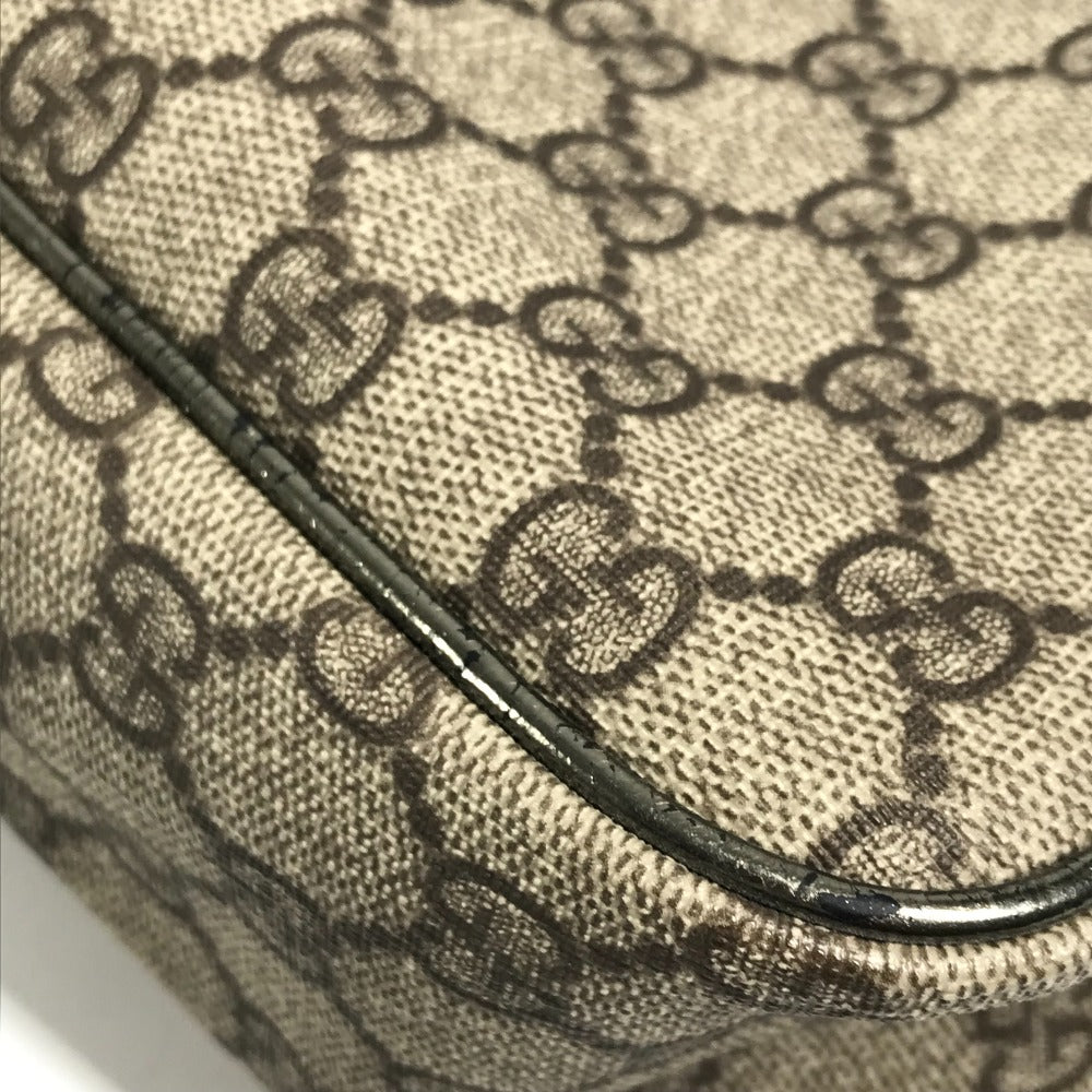 GUCCI 190258 GG Logo Shoulder Bag Handbag Shoulder Bag GG Supreme Canvas Unisex Beige