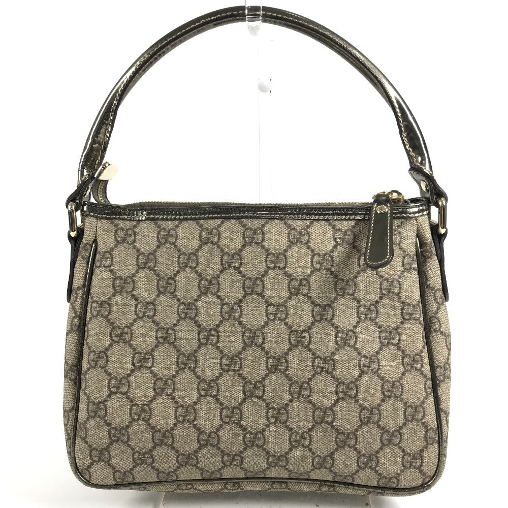 GUCCI 190258 GG Logo Shoulder Bag Handbag Shoulder Bag GG Supreme Canvas Unisex Beige