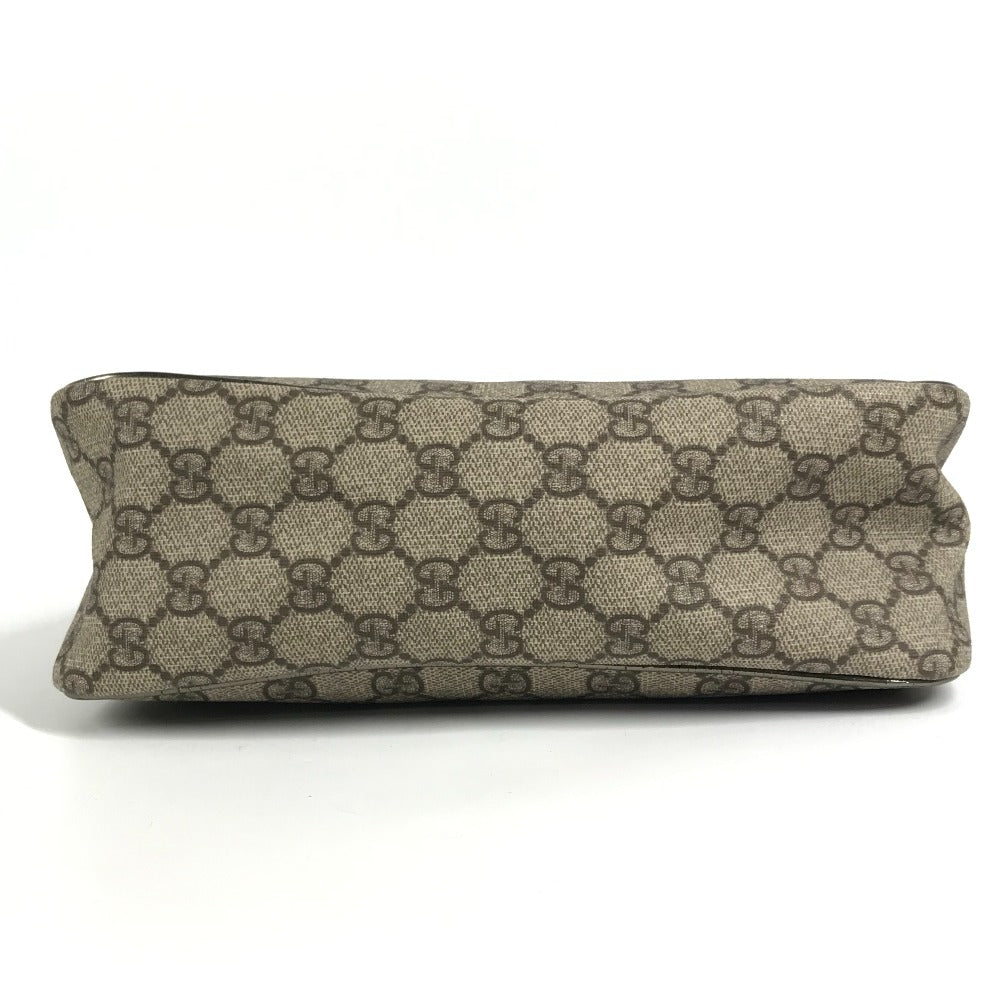 GUCCI 190258 GG Logo Shoulder Bag Handbag Shoulder Bag GG Supreme Canvas Unisex Beige
