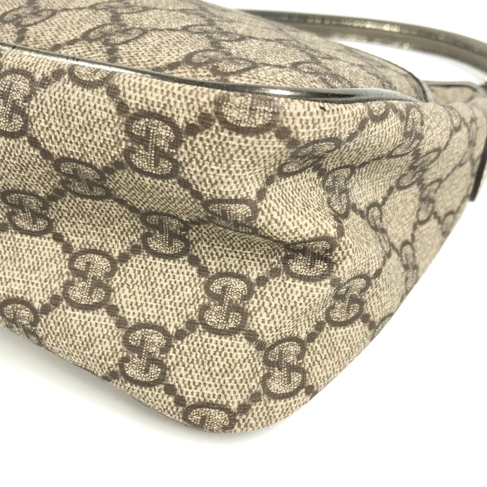 GUCCI 190258 GG Logo Shoulder Bag Handbag Shoulder Bag GG Supreme Canvas Unisex Beige