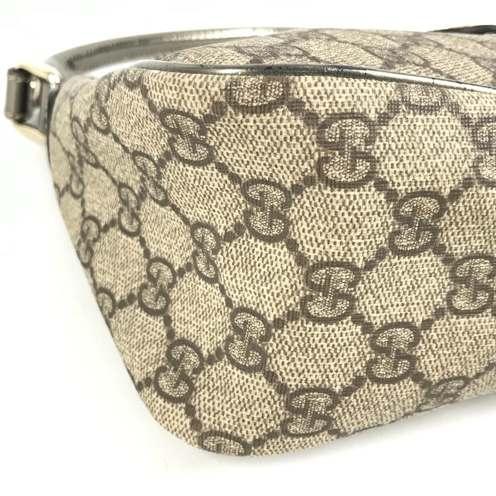 GUCCI 190258 GG Logo Shoulder Bag Handbag Shoulder Bag GG Supreme Canvas Unisex Beige