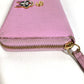 GUCCI 499337 BOSCO กระเป๋าสตางค์ใบยาวซิปรอบ หนัง ยูนิเซ็กส์ สีชมพู