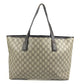 GUCCI 211137 GG Logo Shoulder Bag Tote Bag Shoulder Bag GG Supreme Canvas Unisex Beige
