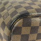 LOUIS VUITTON N51105 Damier Neverfull MM Neverfull MM Handbag Bag Shoulder Bag Tote Bag Damier Canvas Unisex Ebene Brown