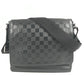 LOUIS VUITTON N41033 ダミエアンフィニ ディストリクトPM ディストリクトPM カバン フラップ 斜め掛け ショルダーバッグ ダミエアンフィニレザー ユニセックス オニキス ブラック