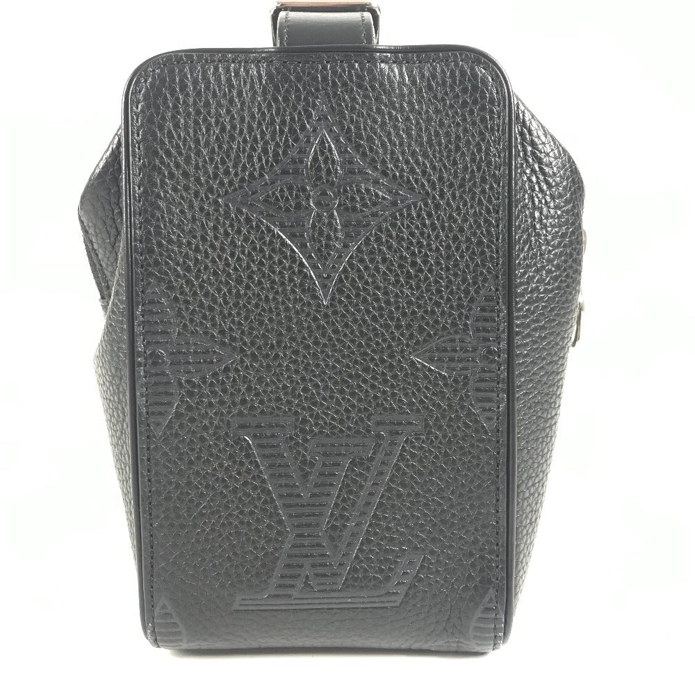LOUIS VUITTON M57292 モノグラムシャドウ ヴァヴァン NV ヴァヴァンNV ポーチ カバン クラッチバッグ ハンドバッグ モノグラムシャドウレザー ユニセックス ブラック