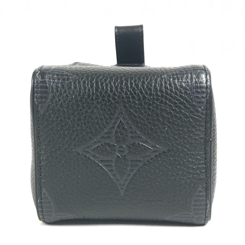 LOUIS VUITTON M57292 モノグラムシャドウ ヴァヴァン NV ヴァヴァンNV ポーチ カバン クラッチバッグ ハンドバッグ モノグラムシャドウレザー ユニセックス ブラック