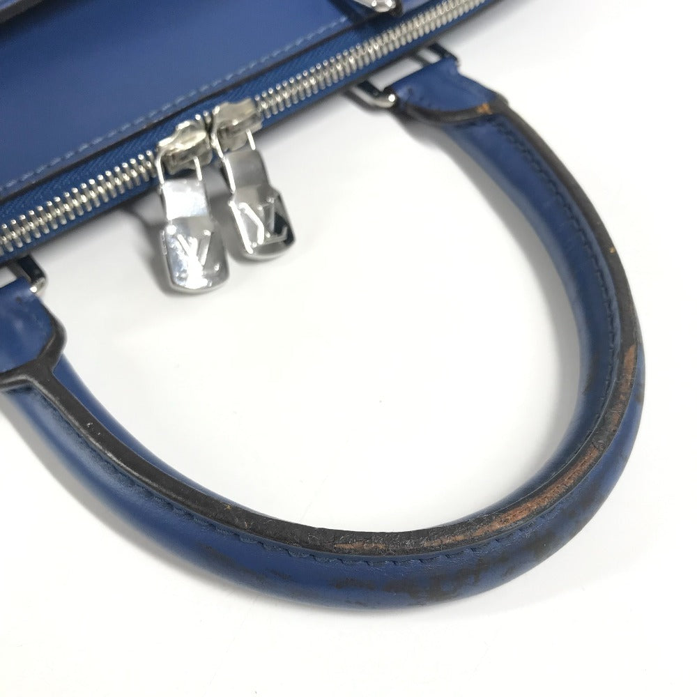 LOUIS VUITTON M51691 エピ オリバー ハンドバッグ カバン トートバッグ 書類バッグ ブリーフケース ビジネスバッグ エピレザー メンズ ブルー
