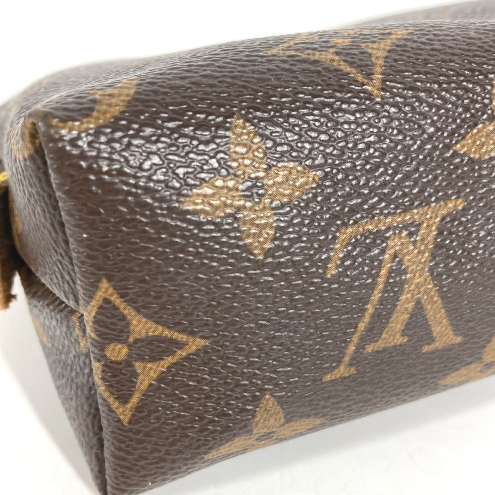LOUIS VUITTON M47515 モノグラム ポシェット コスメティック PM メイクポーチ ポーチ 化粧ポーチ モノグラムキャンバス ユニセックス ブラウン