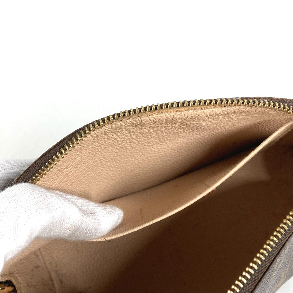 LOUIS VUITTON M47515 モノグラム ポシェット コスメティック PM メイクポーチ ポーチ 化粧ポーチ モノグラムキャンバス ユニセックス ブラウン