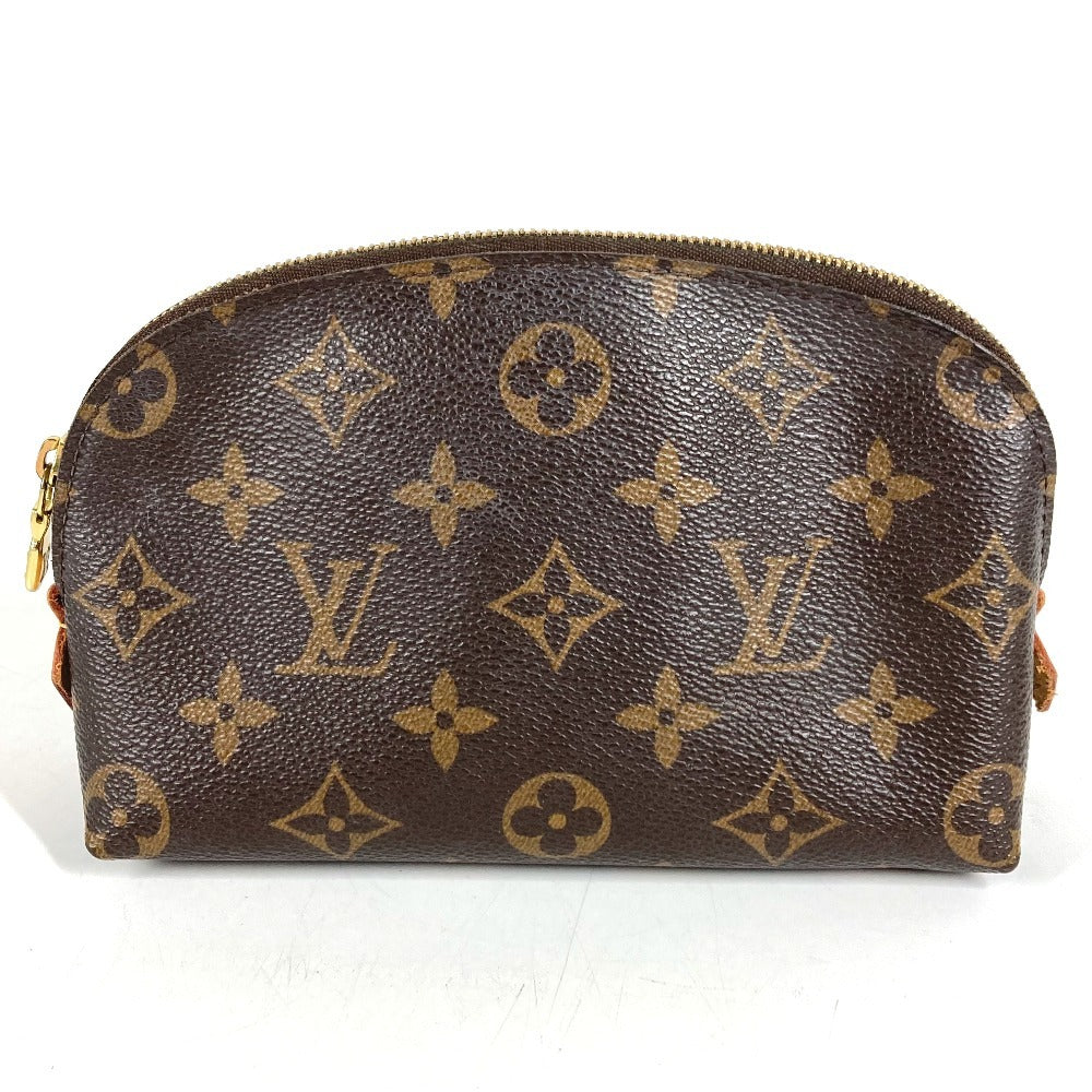 LOUIS VUITTON M47515 モノグラム ポシェット コスメティック PM メイクポーチ ポーチ 化粧ポーチ モノグラムキャンバス ユニセックス ブラウン