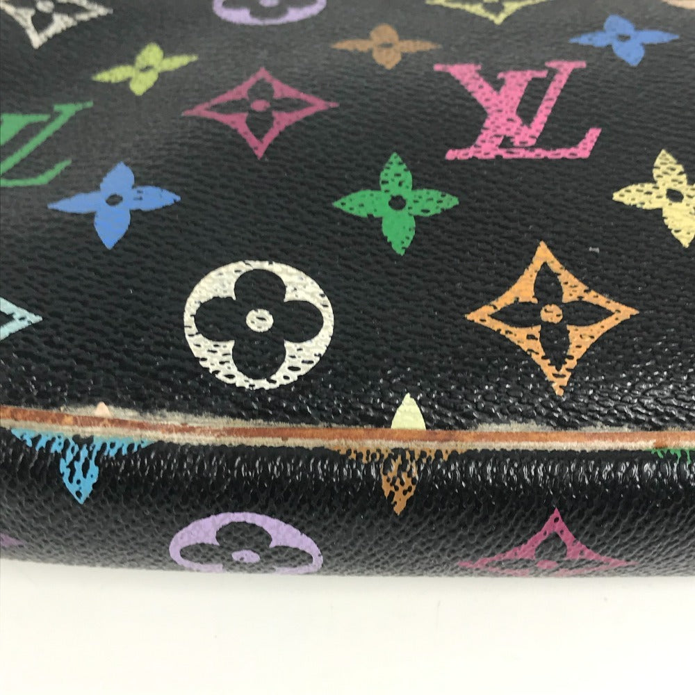LOUIS VUITTON モノグラムマルチカラー ポシェットアクセソワール カバン ポーチ ショルダーバッグ モノグラムマルチカラーキャンバス レディース ノワール ブラック