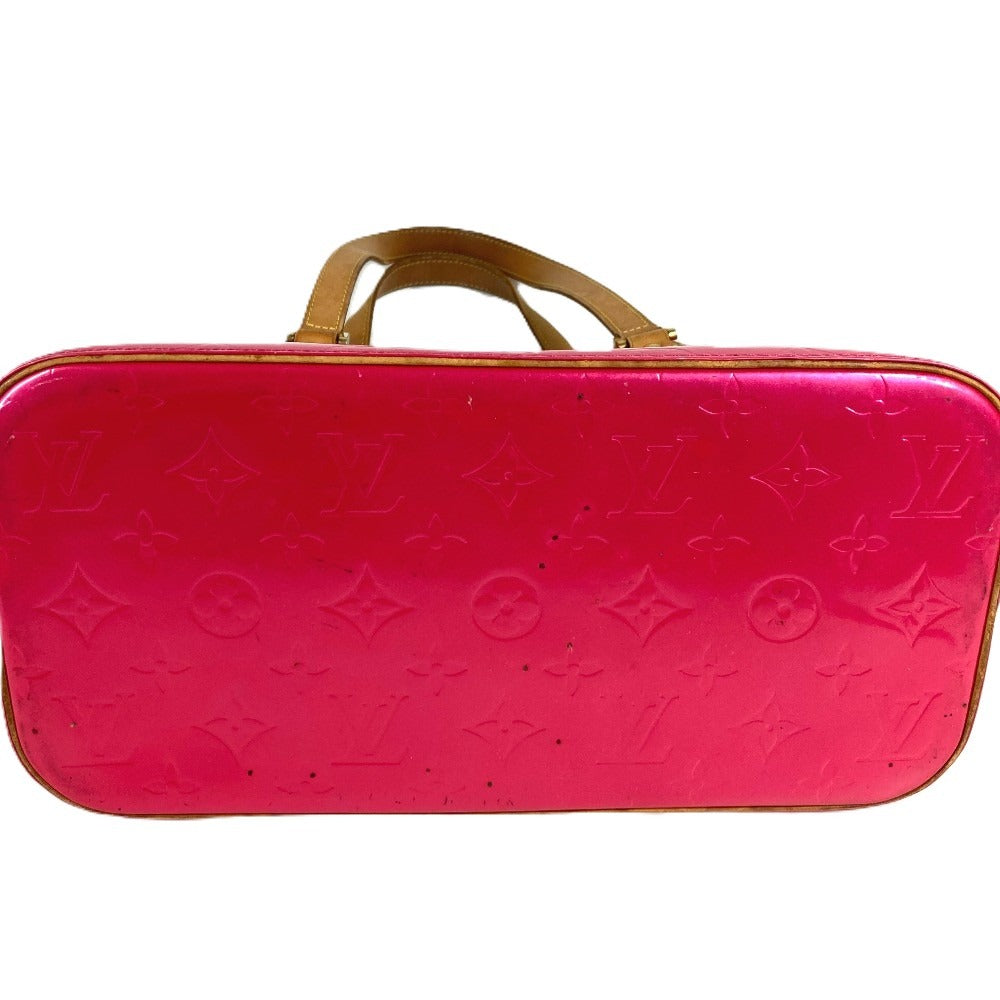 LOUIS VUITTON M91219 モノグラムヴェルニ ヒューストン カバン トートバッグ ショルダーバッグ ハンドバッグ モノグラムヴェルニキャンバス ユニセックス フューシャ ピンク