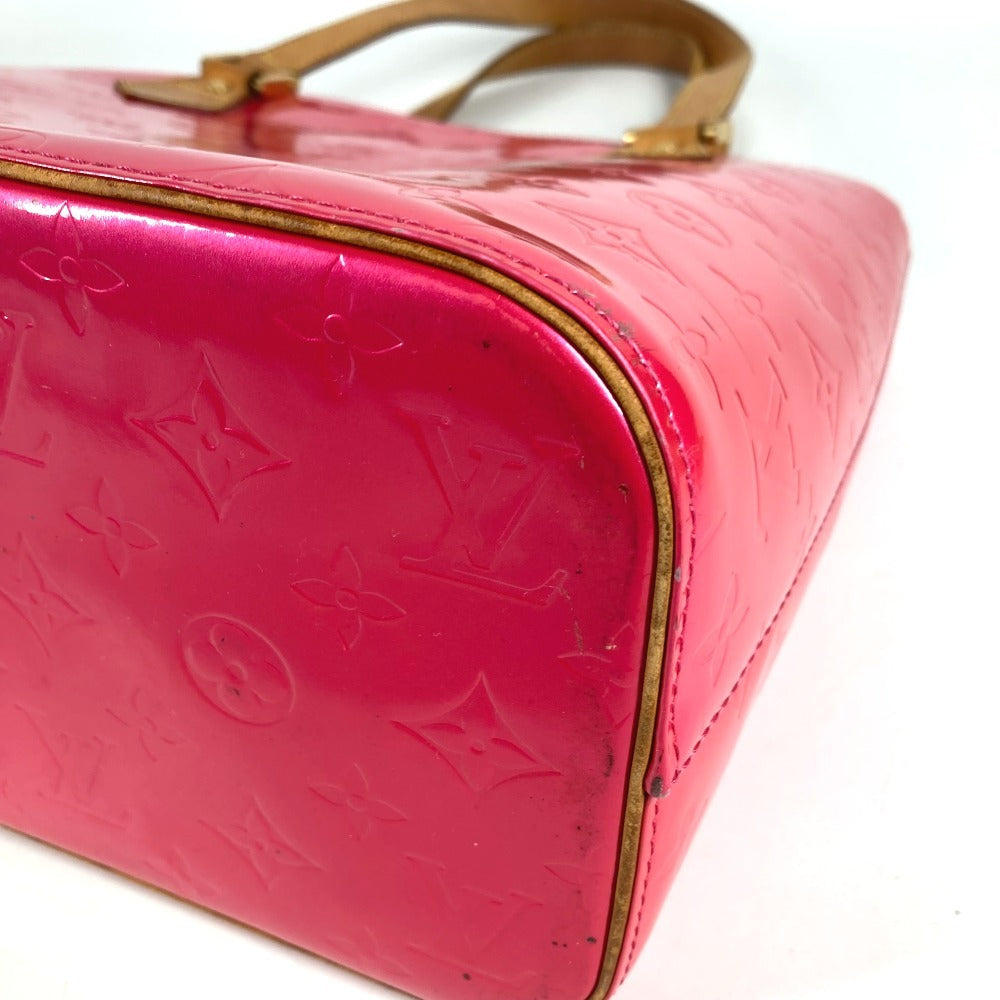 LOUIS VUITTON M91219 モノグラムヴェルニ ヒューストン カバン トートバッグ ショルダーバッグ ハンドバッグ モノグラムヴェルニキャンバス ユニセックス フューシャ ピンク