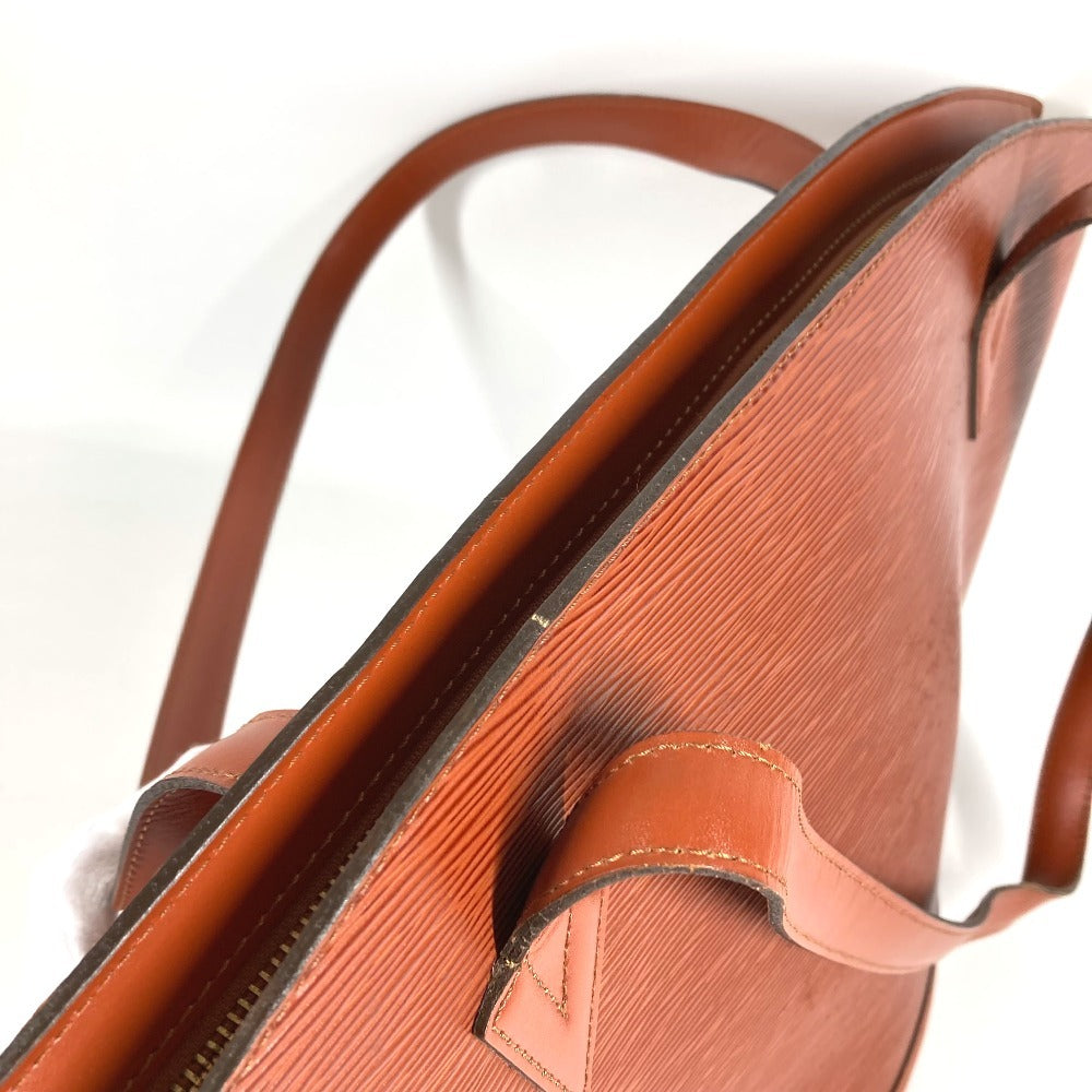 LOUIS VUITTON M52263 エピ サンジャックショッピング トートバッグ ショルダーバッグ エピレザー レディース ケニアブラウン ブラウン