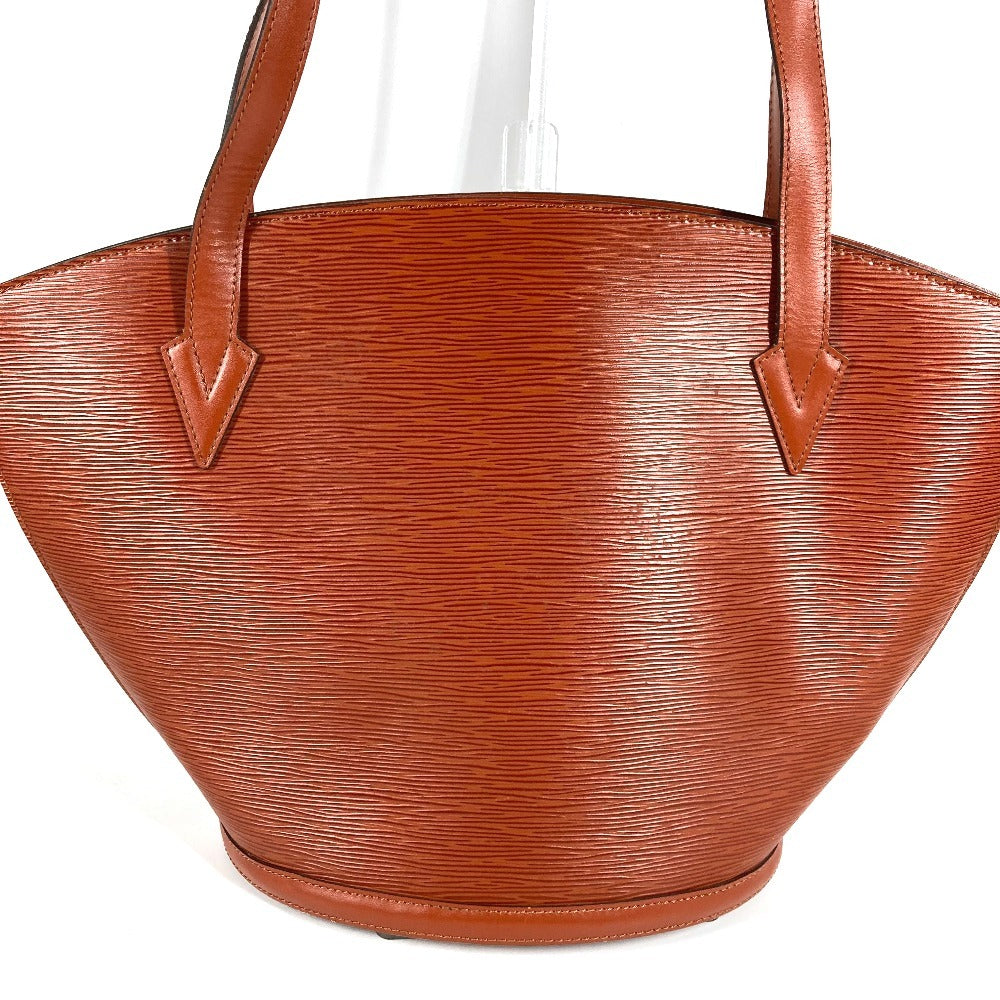 LOUIS VUITTON M52263 エピ サンジャックショッピング トートバッグ ショルダーバッグ エピレザー レディース ケニアブラウン ブラウン