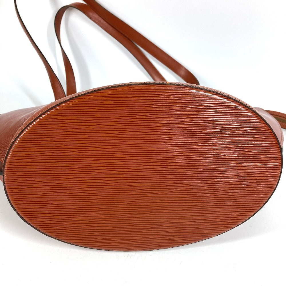 LOUIS VUITTON M52263 エピ サンジャックショッピング トートバッグ ショルダーバッグ エピレザー レディース ケニアブラウン ブラウン