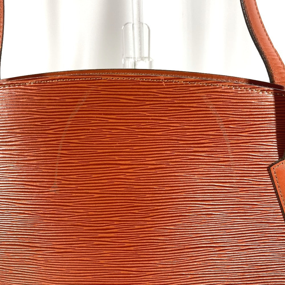 LOUIS VUITTON M52263 エピ サンジャックショッピング トートバッグ ショルダーバッグ エピレザー レディース ケニアブラウン ブラウン