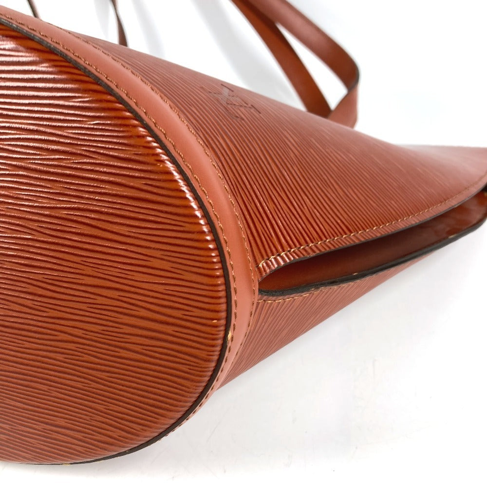 LOUIS VUITTON M52263 エピ サンジャックショッピング トートバッグ ショルダーバッグ エピレザー レディース ケニアブラウン ブラウン