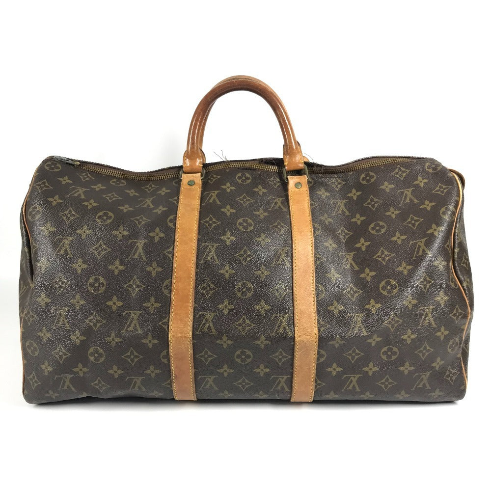 LOUIS VUITTON M41426 モノグラム キーポル50 キーポル 50 デベソ 旧型 旅行バッグ ハンドバッグ トラベルバッグ ボストンバッグ モノグラムキャンバス ユニセックス ブラウン
