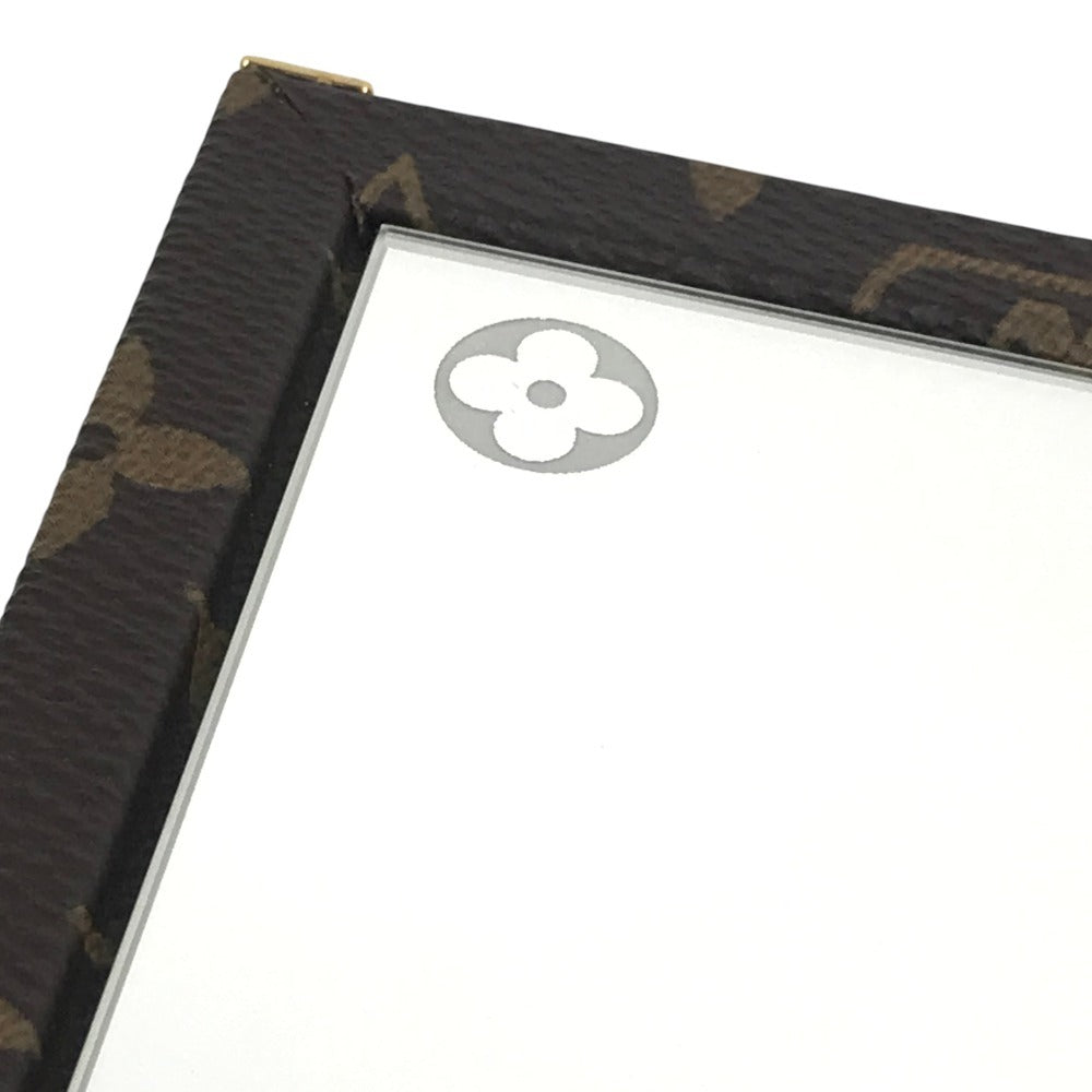 LOUIS VUITTON GI0554 モノグラム ホーム ミラー トランク インテリア 三面鏡 鏡 モノグラムキャンバス ユニセックス ブラウン