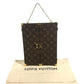 LOUIS VUITTON GI0554 モノグラム ホーム ミラー トランク インテリア 三面鏡 鏡 モノグラムキャンバス ユニセックス ブラウン