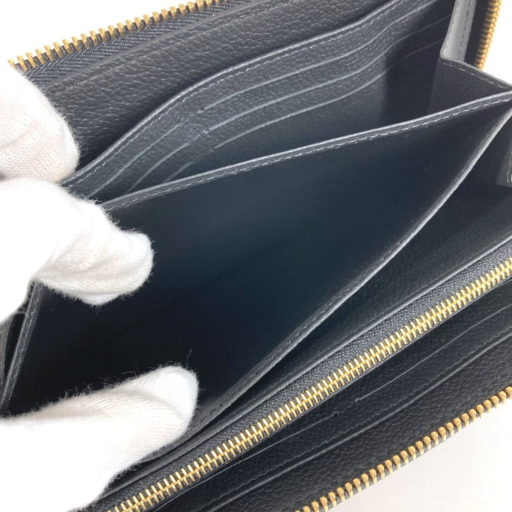 LOUIS VUITTON M14160 日本限定 LV × TM モノグラムアンプラント ジッピーウォレット 村上隆 パンダ ラウンドファスナー 長財布 モノグラムアンプラントレザー ユニセックス ブラック