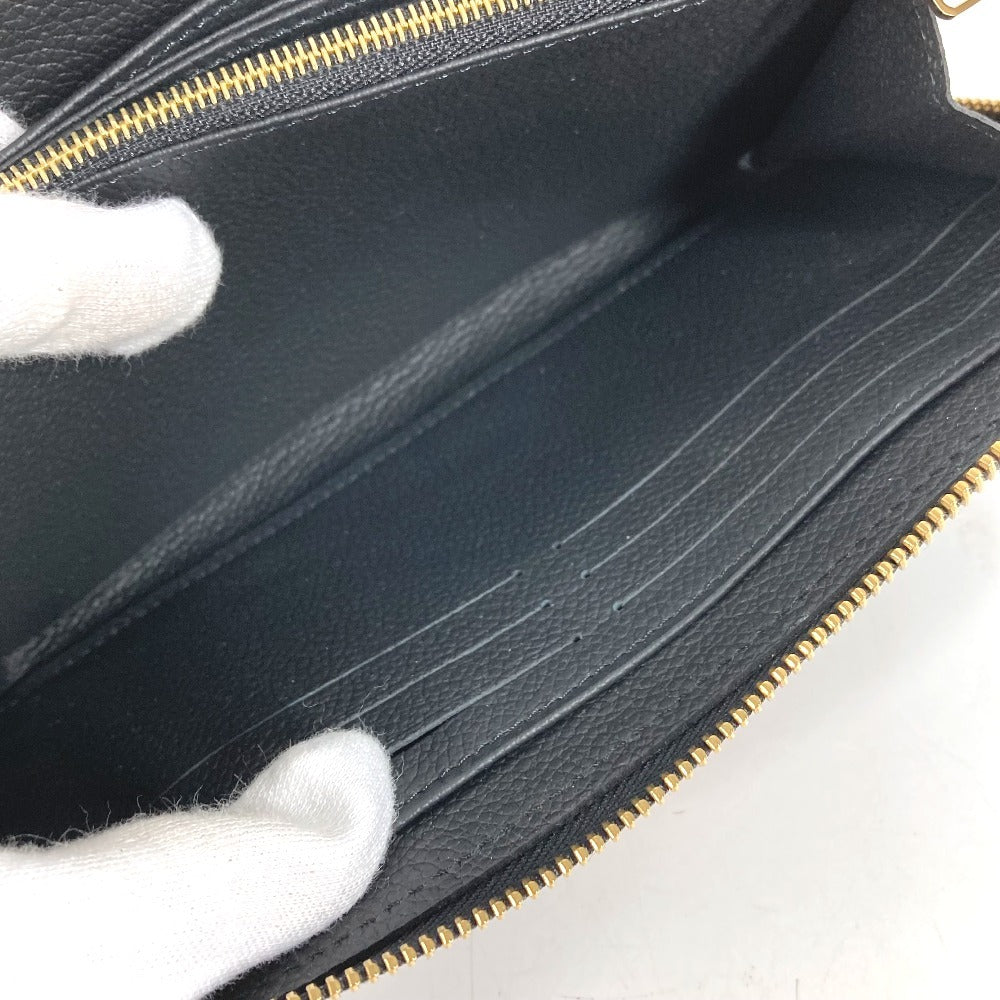 LOUIS VUITTON M14160 日本限定 LV × TM モノグラムアンプラント ジッピーウォレット 村上隆 パンダ ラウンドファスナー 長財布 モノグラムアンプラントレザー ユニセックス ブラック