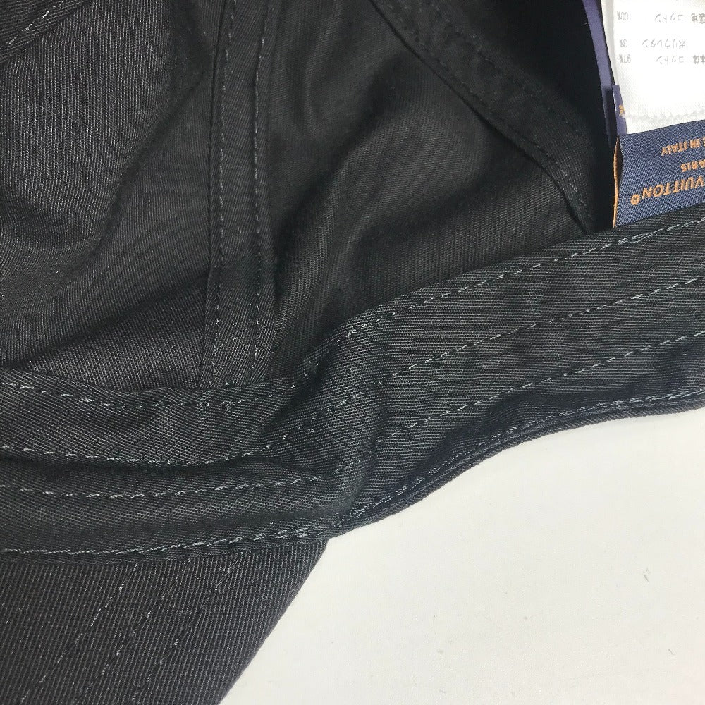 LOUIS VUITTON M5154M LVロゴ キャップ LV リーグ 帽子 キャップ帽 ベースボール キャップ コットン ユニセックス ブラック