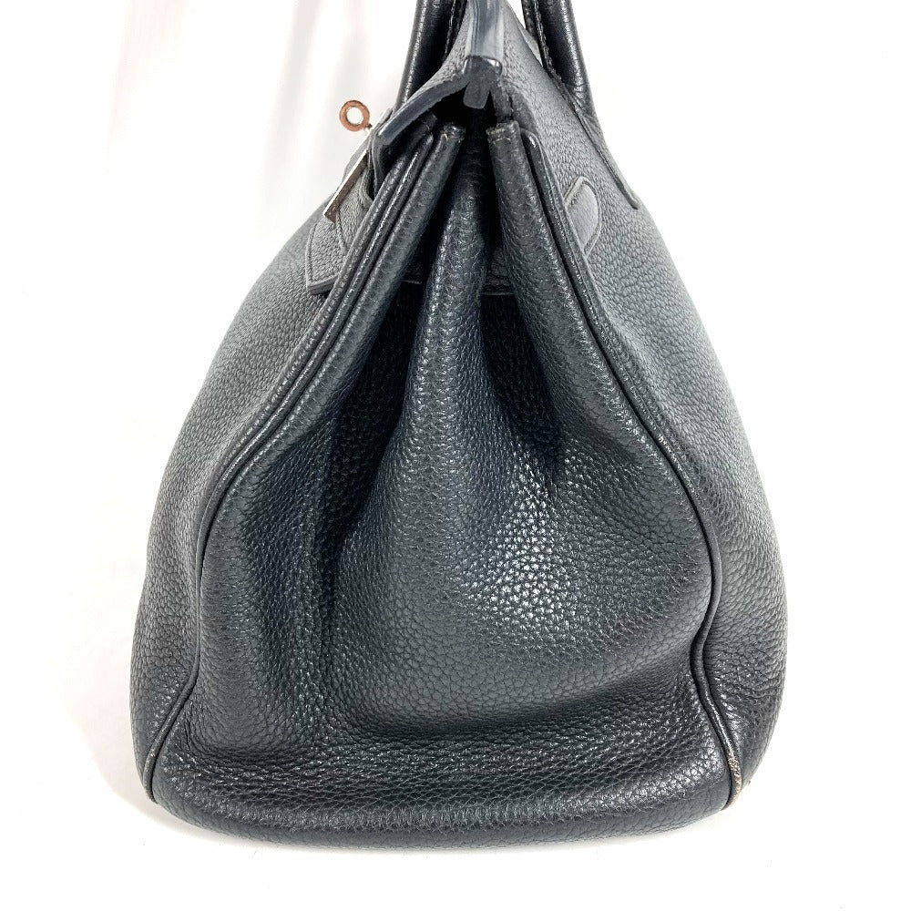 HERMES バーキン35 バーキン 35 カバン トートバッグ ハンドバッグ レザー ユニセックス ブラック