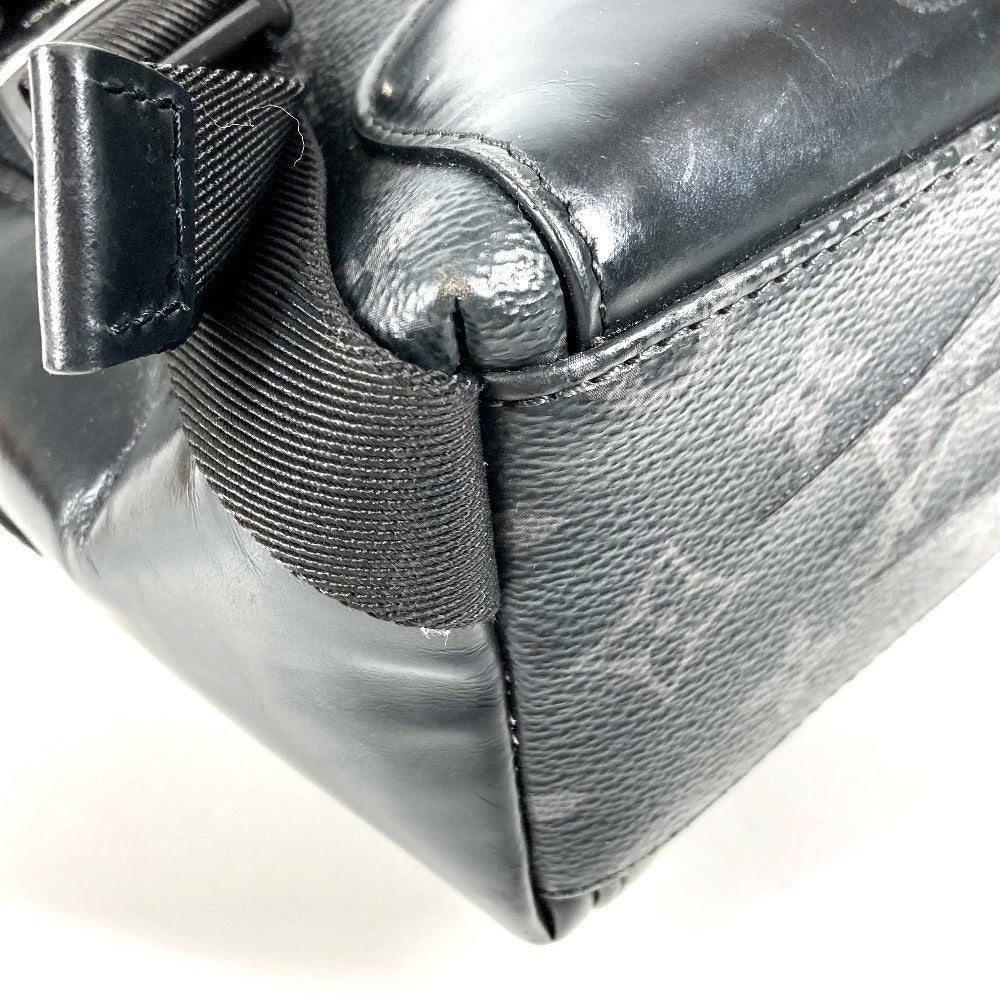 LOUIS VUITTON M40511 モノグラムエクリプス メッセンジャー ヴォワヤージュPM カバン 斜め掛け フラップ ショルダーバッグ モノグラムエクリプスキャンバス ユニセックス ブラック