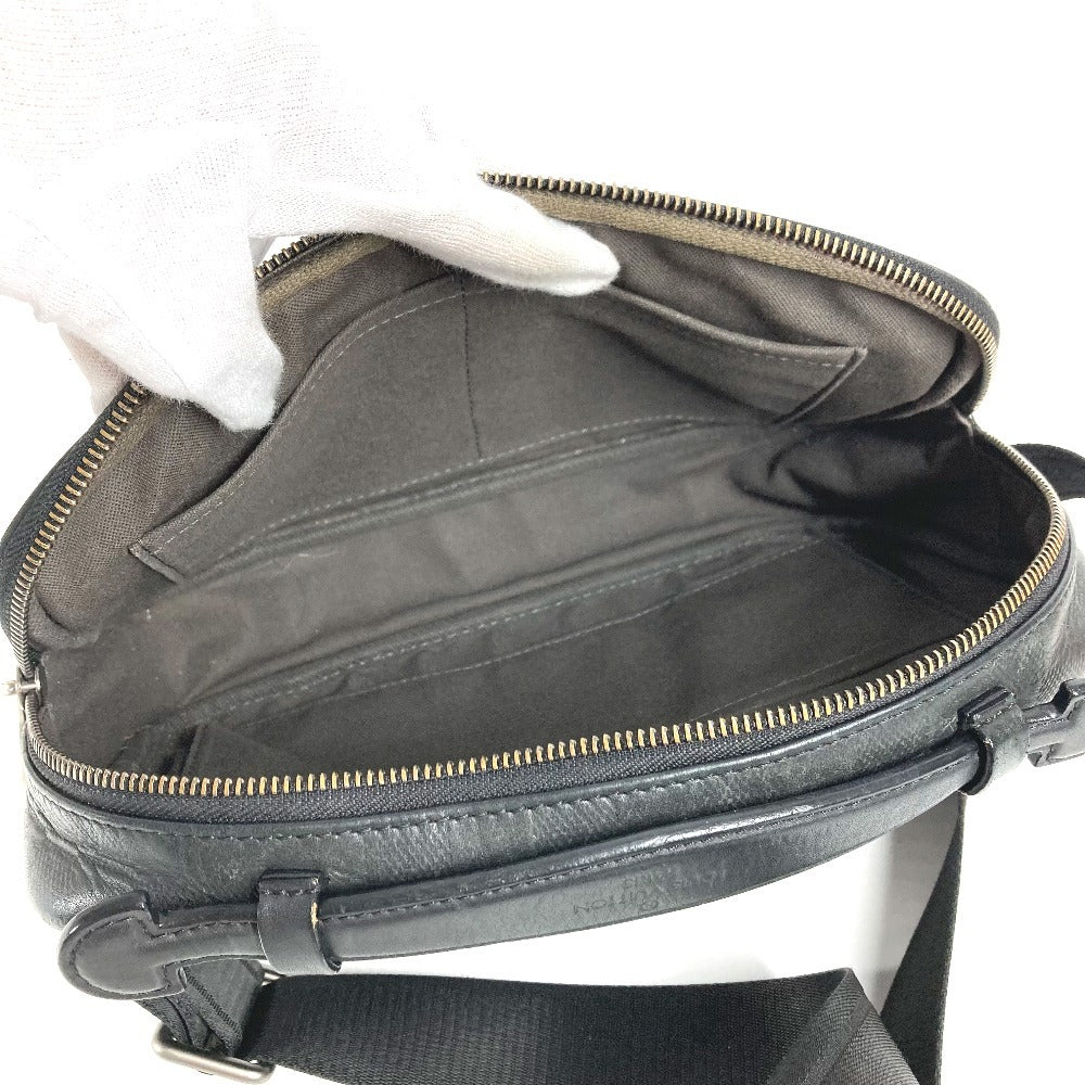LOUIS VUITTON N41288 ダミエアンフィニ アンブレール 2WAY ハンドバッグ カバン ベルトバッグ ボディバッグ ダミエアンフィニレザー ユニセックス オニキス ブラック