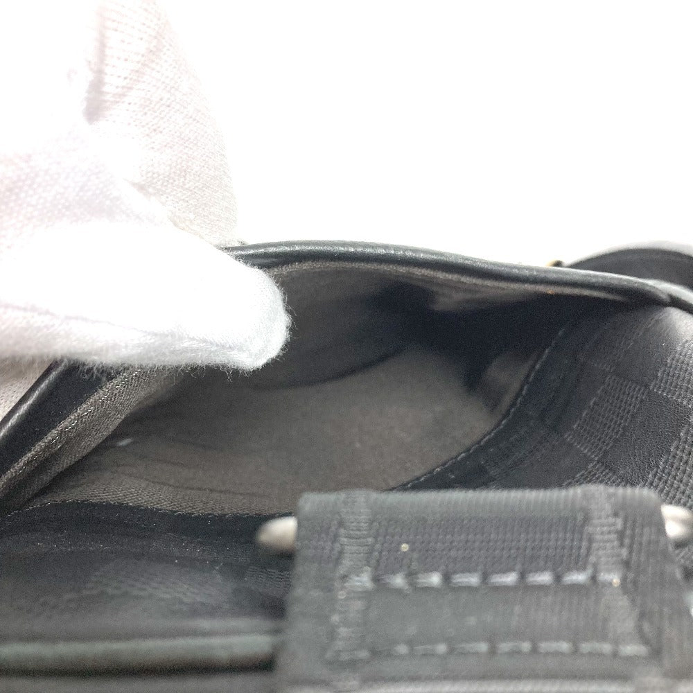 LOUIS VUITTON N41288 ダミエアンフィニ アンブレール 2WAY ハンドバッグ カバン ベルトバッグ ボディバッグ ダミエアンフィニレザー ユニセックス オニキス ブラック