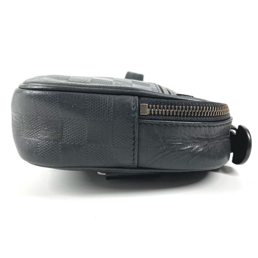 LOUIS VUITTON N41288 ダミエアンフィニ アンブレール 2WAY ハンドバッグ カバン ベルトバッグ ボディバッグ ダミエアンフィニレザー ユニセックス オニキス ブラック